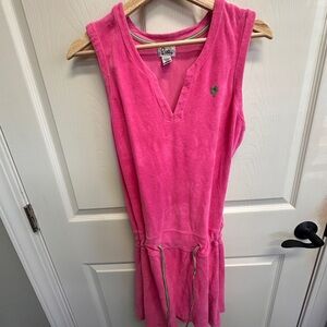 Lilly Pulitzer Pink Terry Cloth Top